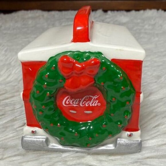 Vintage Coca-Cola Ceramic Department 56 Red White Bottle Case Delivery Truck - Picture 5 of 10